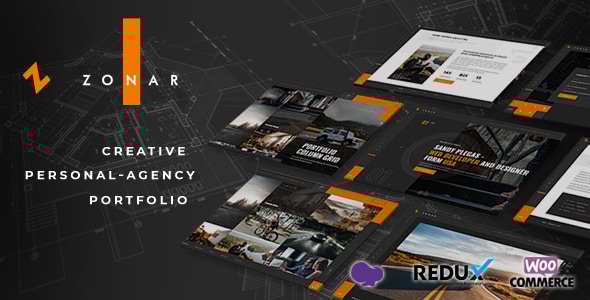 Zonar - Personal Portfolio WordPress Theme Logo